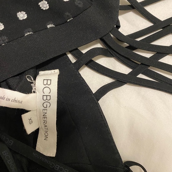 BCBGeneration Polka Dots Dress - Picture 3 of 4